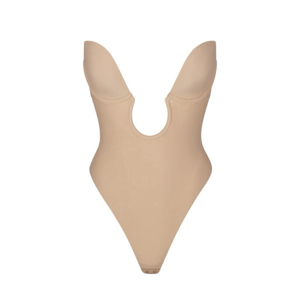 SKIMS Tan Shapewear Bodysuit